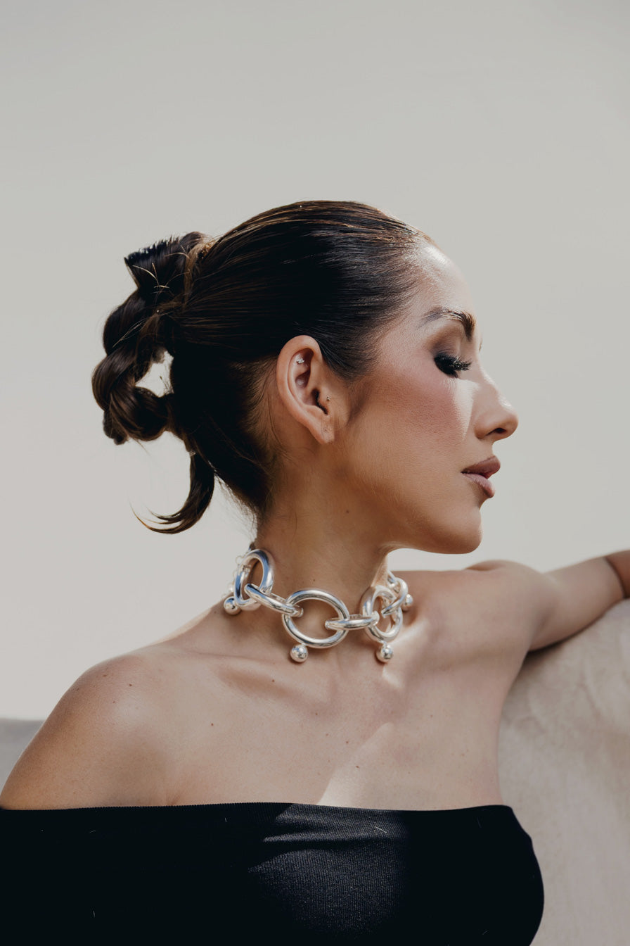 AMARA NECKLACE - SILVER