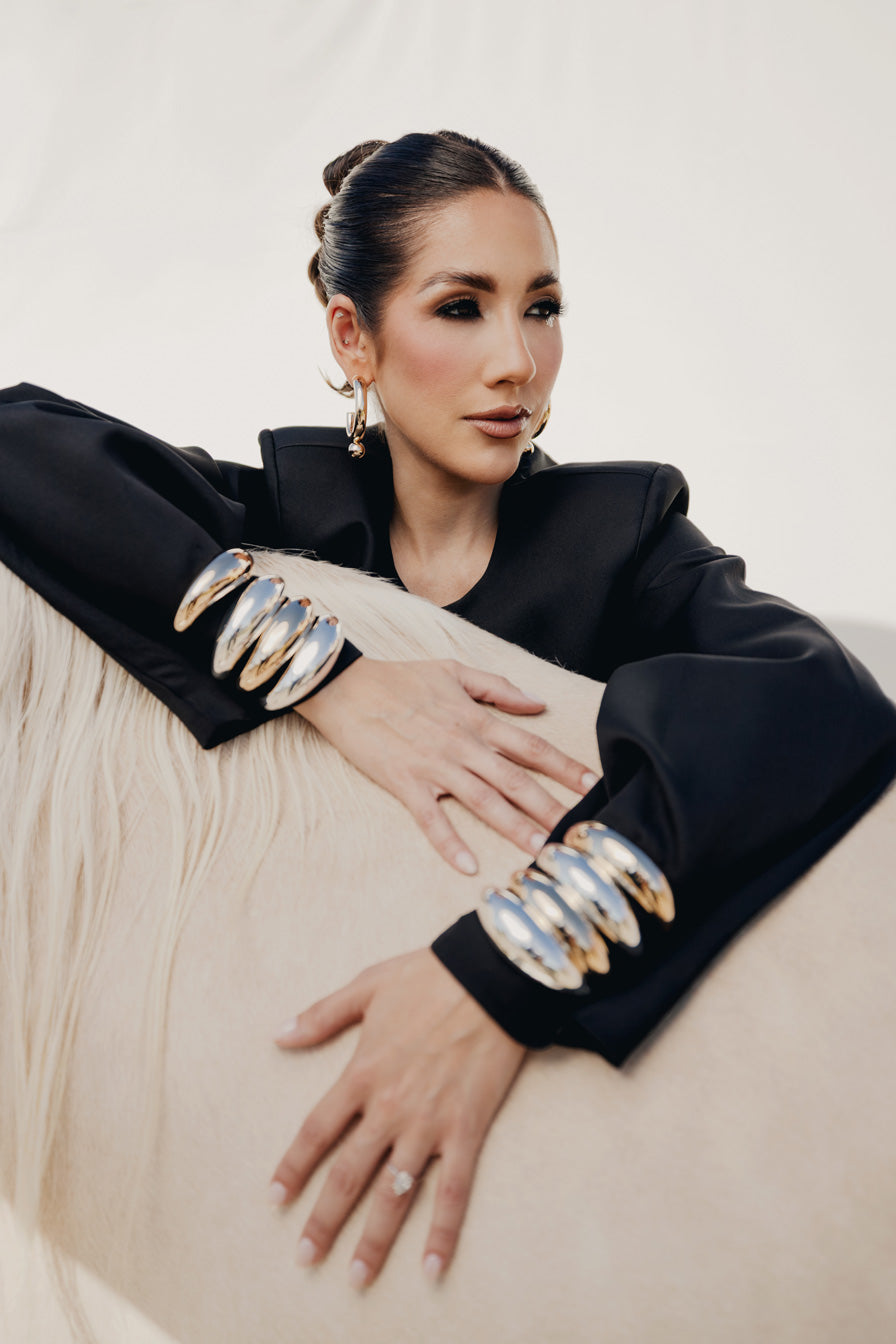 CALISTA CUFF BRACELET - GOLD