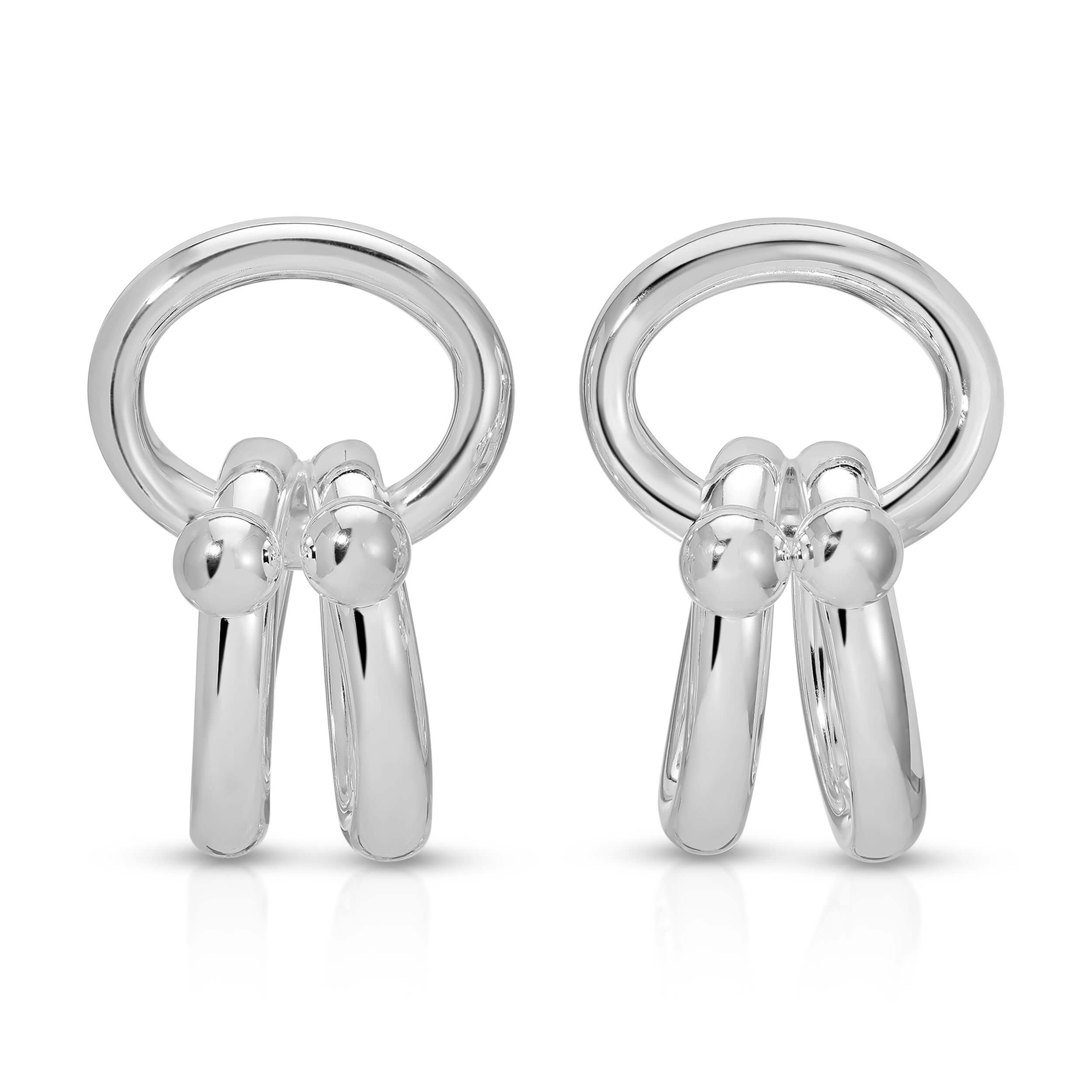 AMARA EARRINGS - SILVER