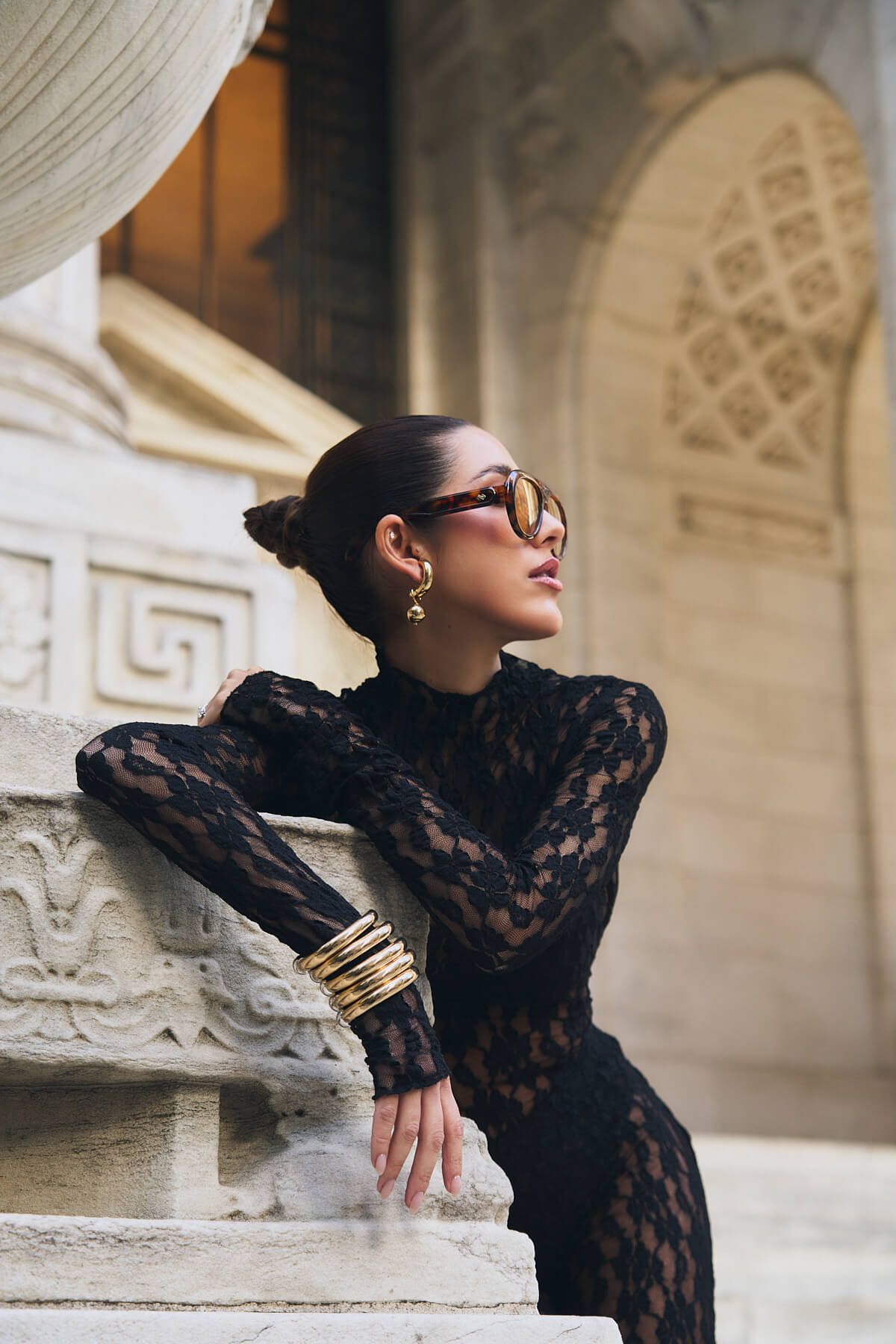 SOLARIS EARRINGS - GOLD